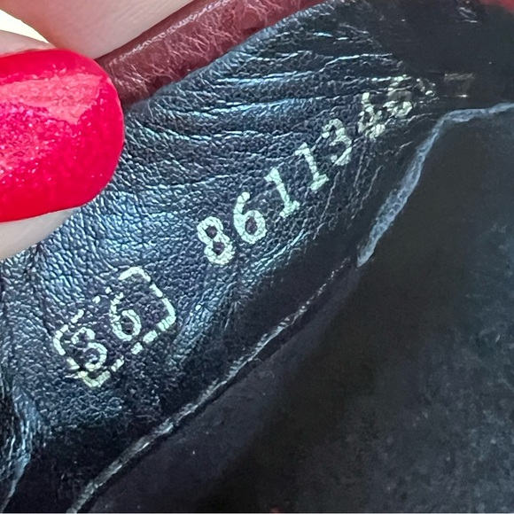 REIKER bordeux wine Victorian style booties |36 - Picture 12 of 14